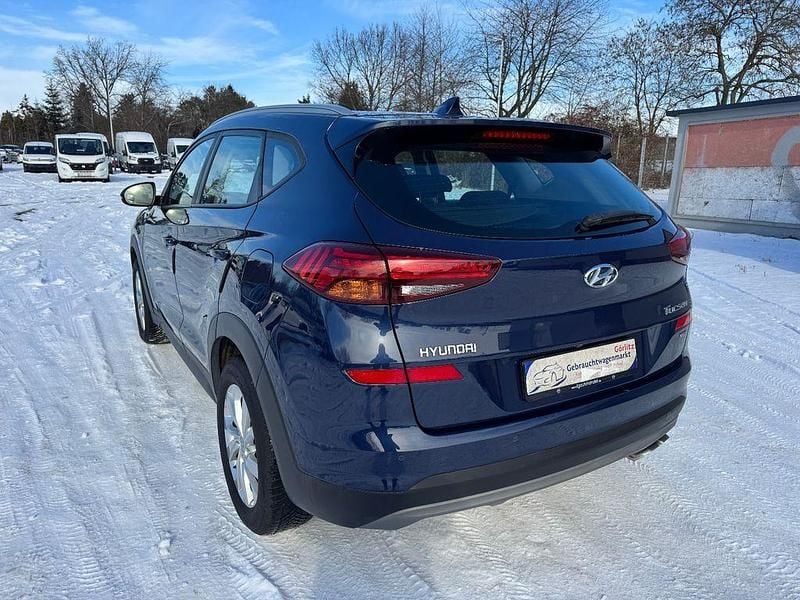 Gebraucht Hyundai Tucson Premium 177 PS (130 kW) 2019 Blau SUV
