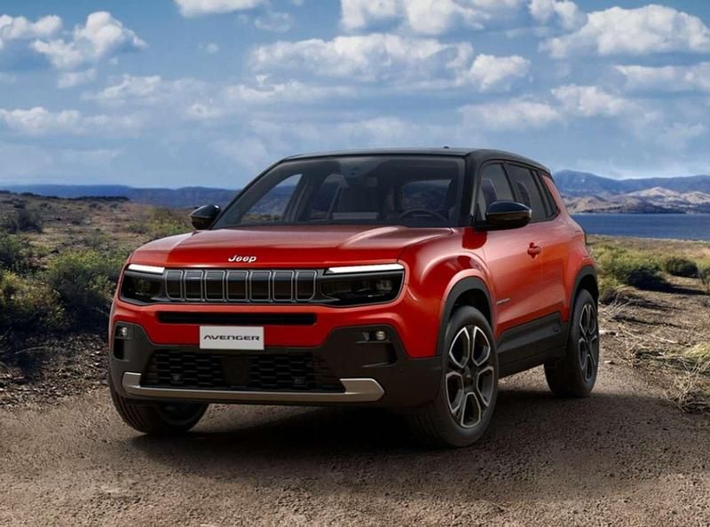 Neu Jeep Avenger Summit 110 PS (80 kW) 2026 Ruby red mit dach volcano blac SUV