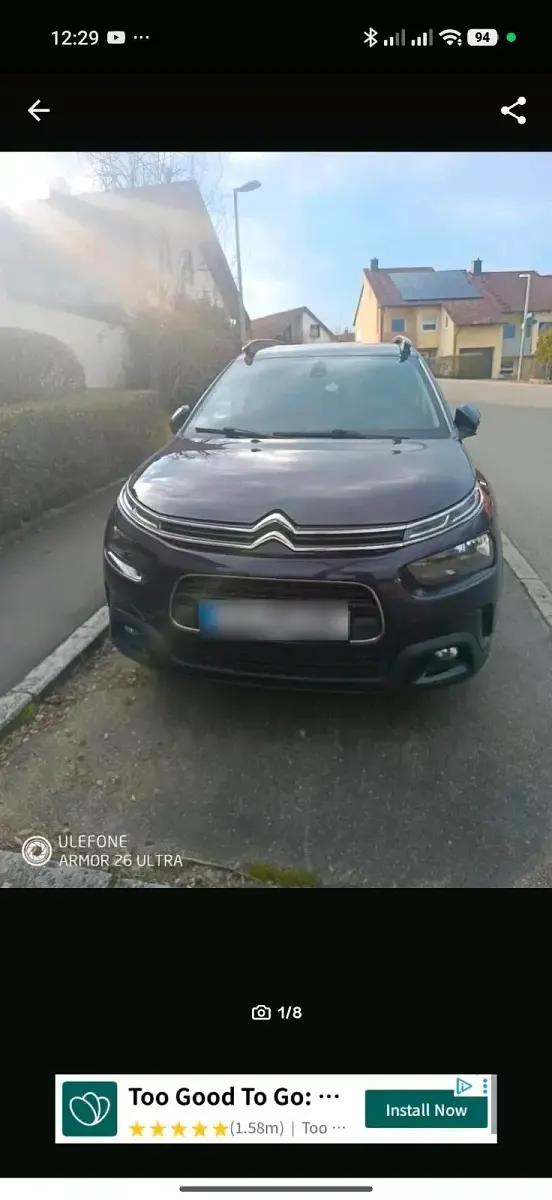 Gebraucht Citroën C4 131 PS (96 kW) 2018 Violet SUV