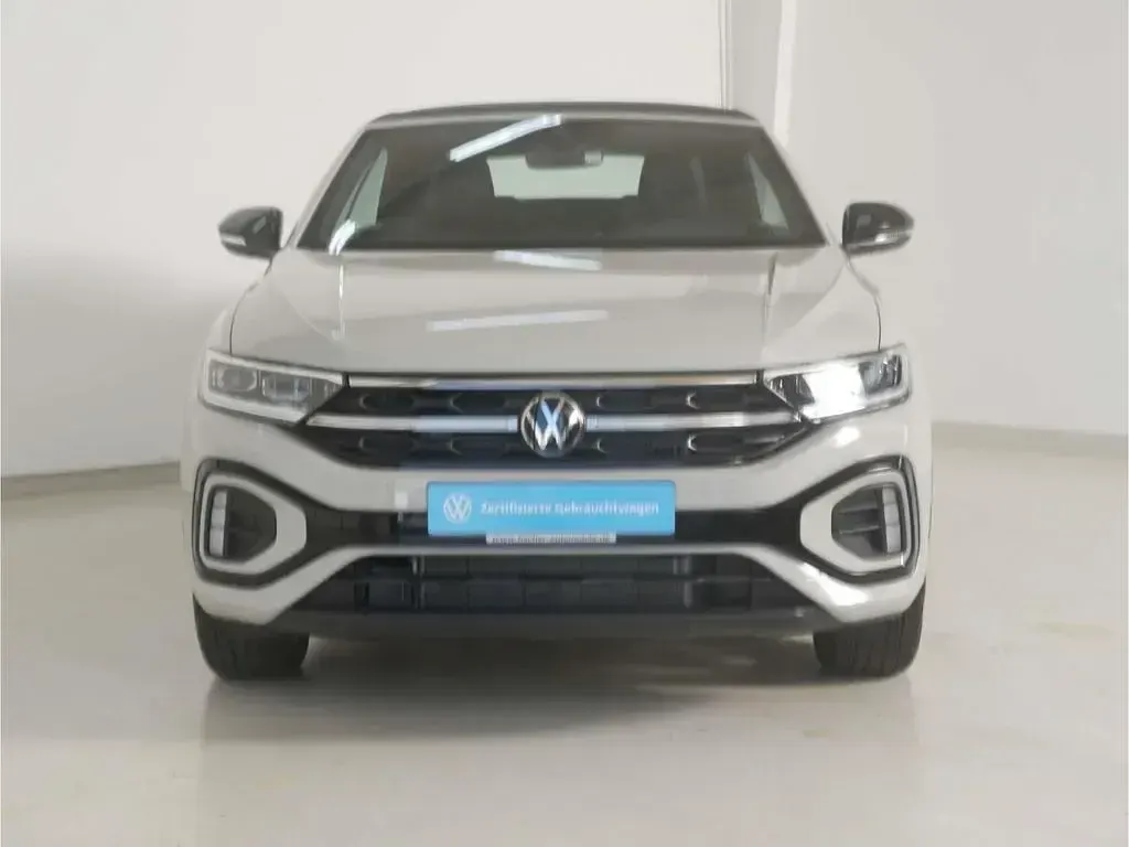 Gebraucht VW T-Roc Cabriolet Karmann 150 PS (110 kW) 2025 Ascotgrau / dach deep black pe Cabrio
