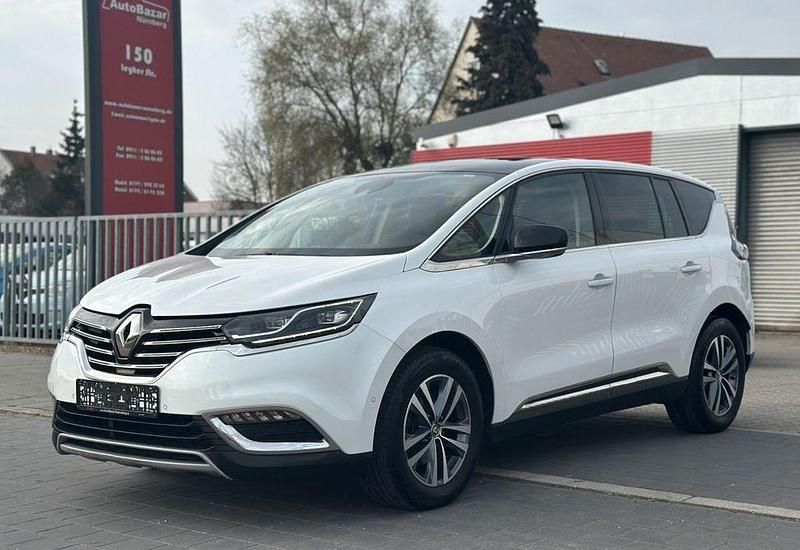 Gebraucht Renault Espace Intens 160 PS (117 kW) 2018 Weiß Van / Kleinbus