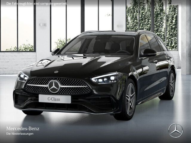 Schwarz Gebraucht 2022 Mercedes C300 Kombi | 38.990 € (Teuer) - Bild 1/4