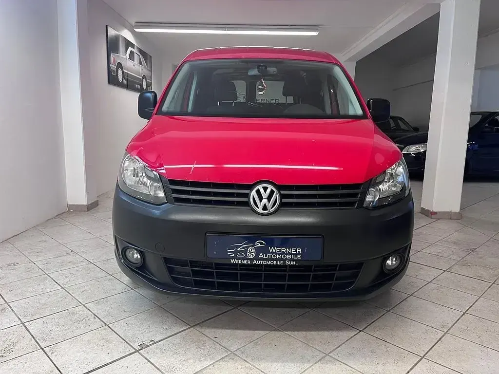 Gebraucht VW Caddy 75 PS (55 kW) 2015 Rot Van / Kleinbus
