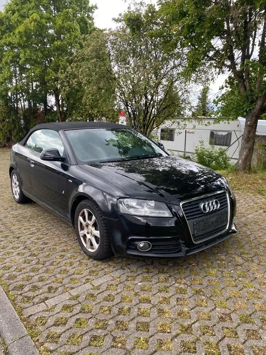 Gebraucht Audi A3 Cabriolet 140 PS (102 kW) 2008 Schwarz Cabrio