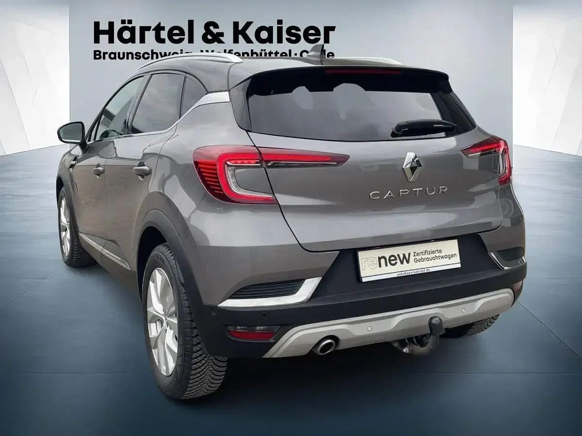Gebraucht Renault Captur Intens 116 PS (85 kW) 2021 Stahlgraumetallic/dach blackpearlschwarzmetall (grau) SUV