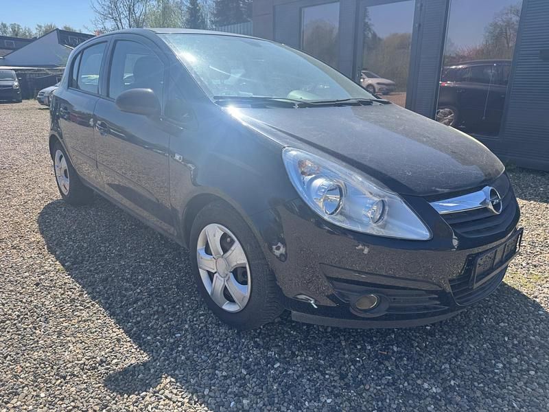 Second-hand Opel Corsa 80 CP (58 kW) 2008 Negru Hatchback