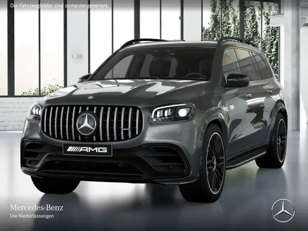 Gebraucht Mercedes GLS63 AMG Night 612 PS (450 kW) 2026 Grau SUV