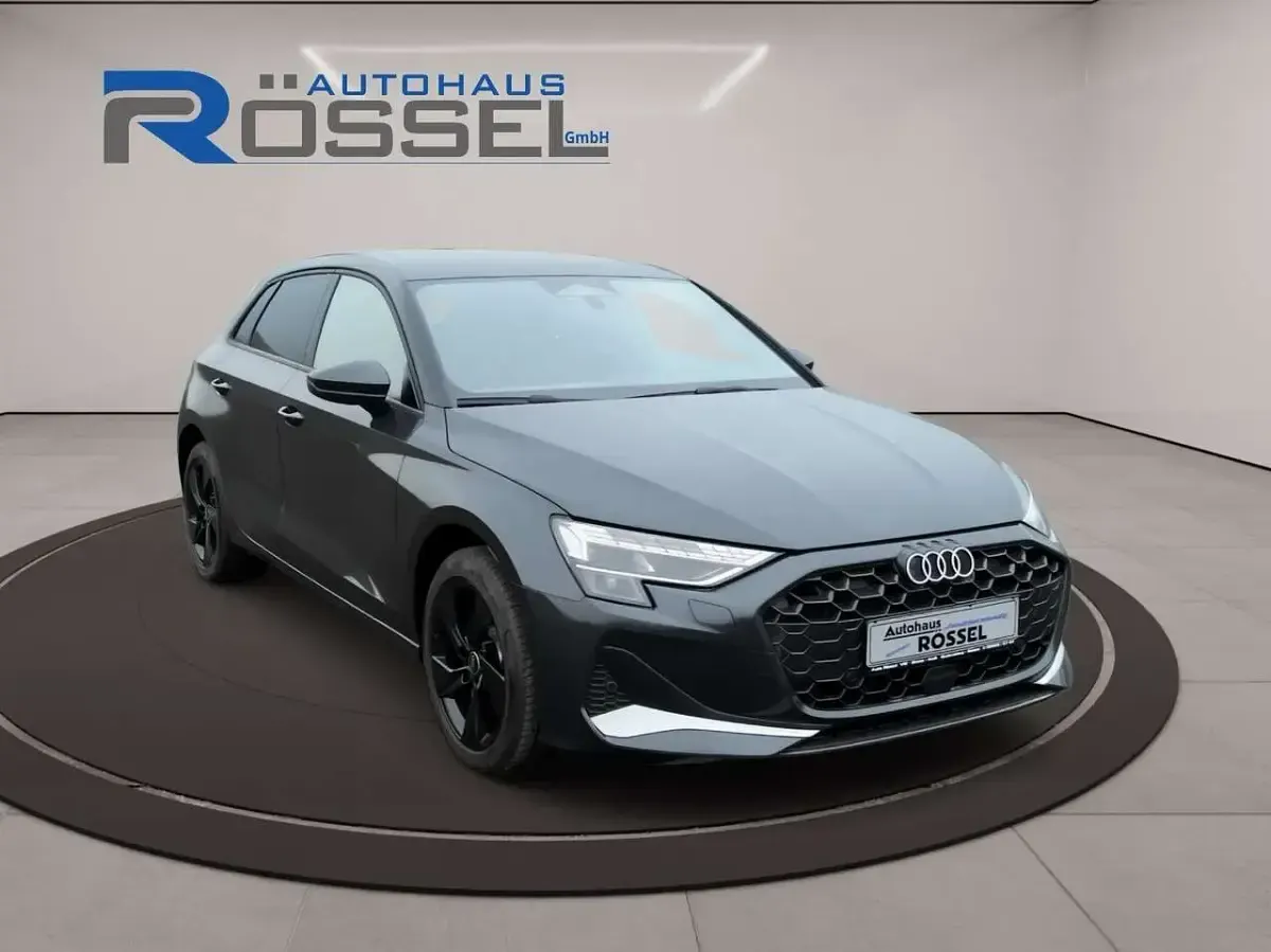 Ny Audi A3 Advanced 150 HK (110 kW) 2026 Grå Sedan