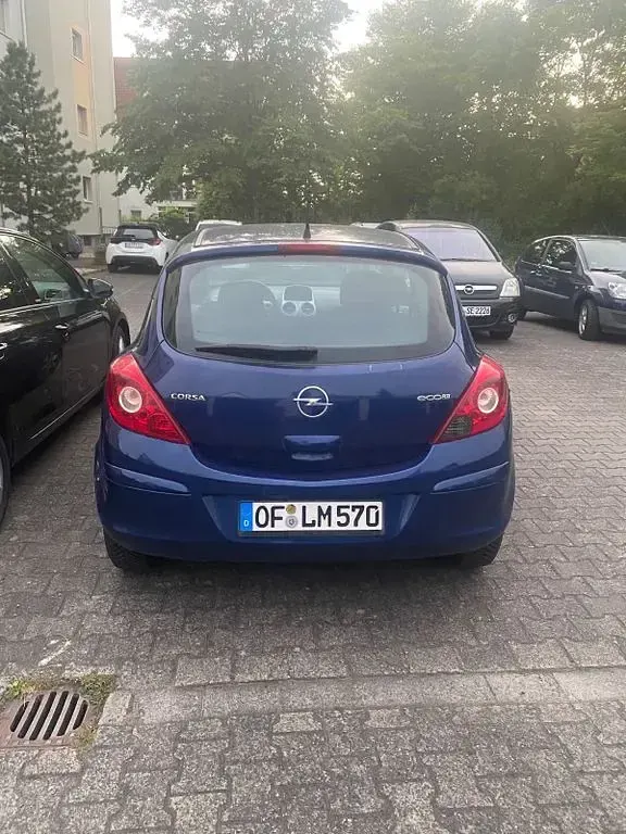 Gebraucht Opel Corsa 60 PS (44 kW) 2008 Blau Kleinwagen