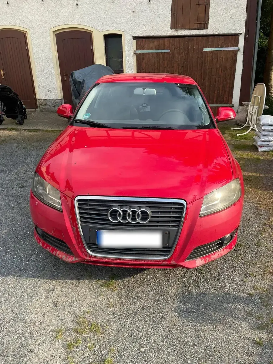 Gebraucht Audi A3 125 PS (91 kW) 2009 Rot Kleinwagen