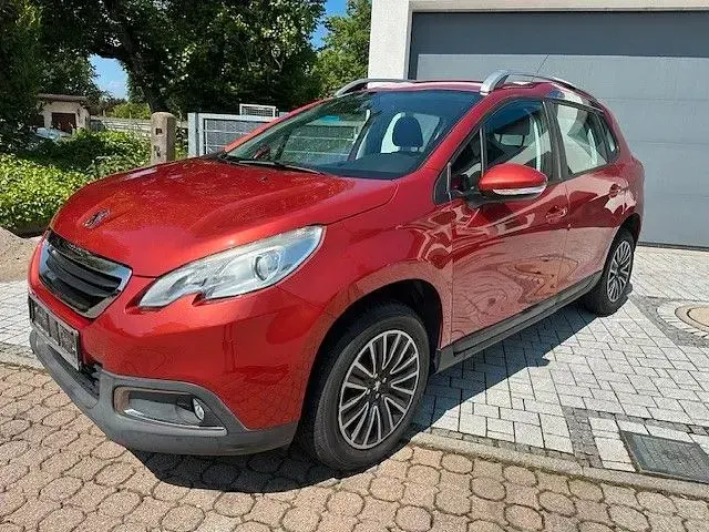 Second-hand Peugeot 2008 Active 110 CP (80 kW) 2016 Roșu SUV