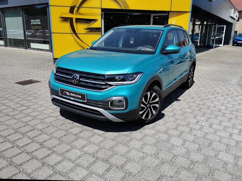 Gebraucht VW T-Cross Active 110 PS (80 kW) 2022 Makenatürkis metallic SUV