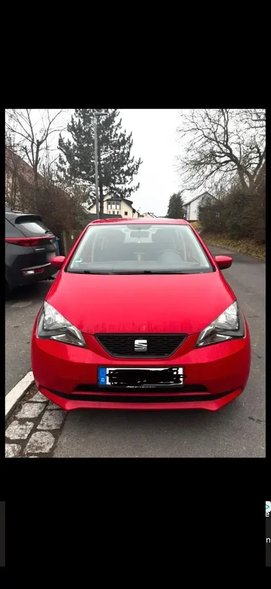 Gebraucht Seat Mii I-Tech 75 PS (55 kW) 2014 Rot Kleinwagen