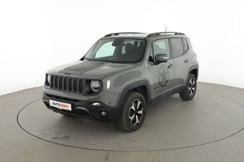 Grau Gebraucht 2021 Jeep Renegade Trailhawk SUV | 21.320 € (Guter Preis) - Bild 1/4