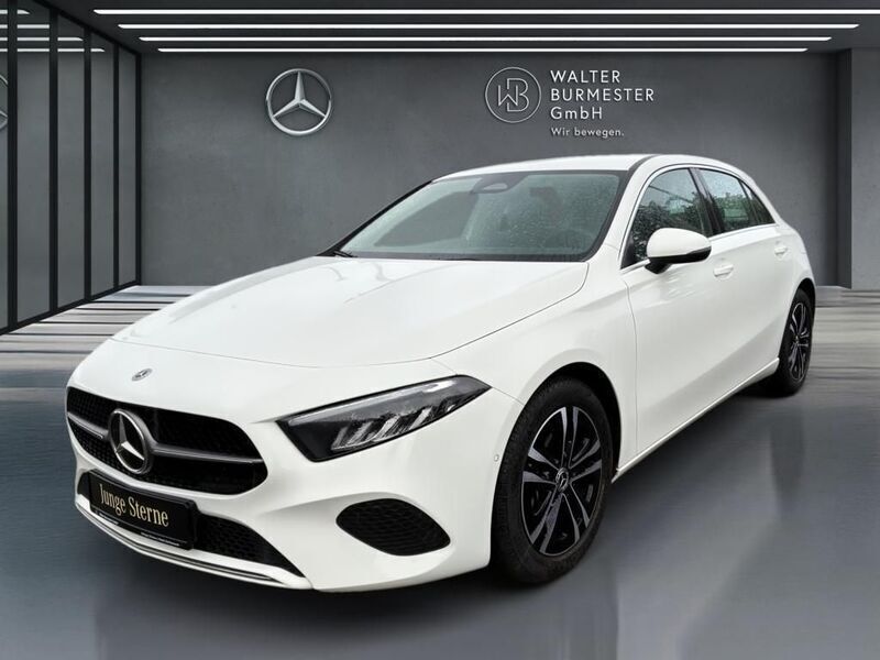 Unilack polarweiß Gebraucht 2024 Mercedes A180 Progressive Limousine | 27.890 € (Guter Preis) - Bild 1/4