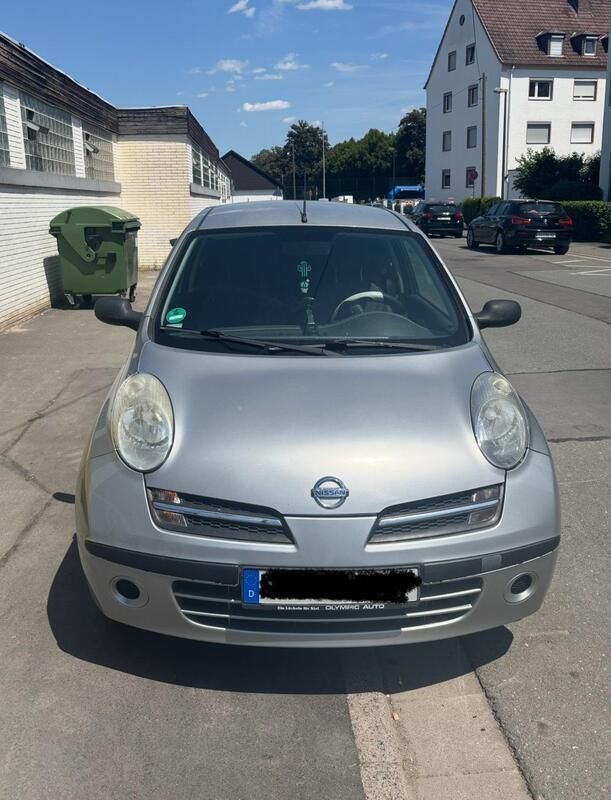 Silber Gebraucht 2006 Nissan Micra Kleinwagen | 850 € (Guter Preis) - Bild 1/4