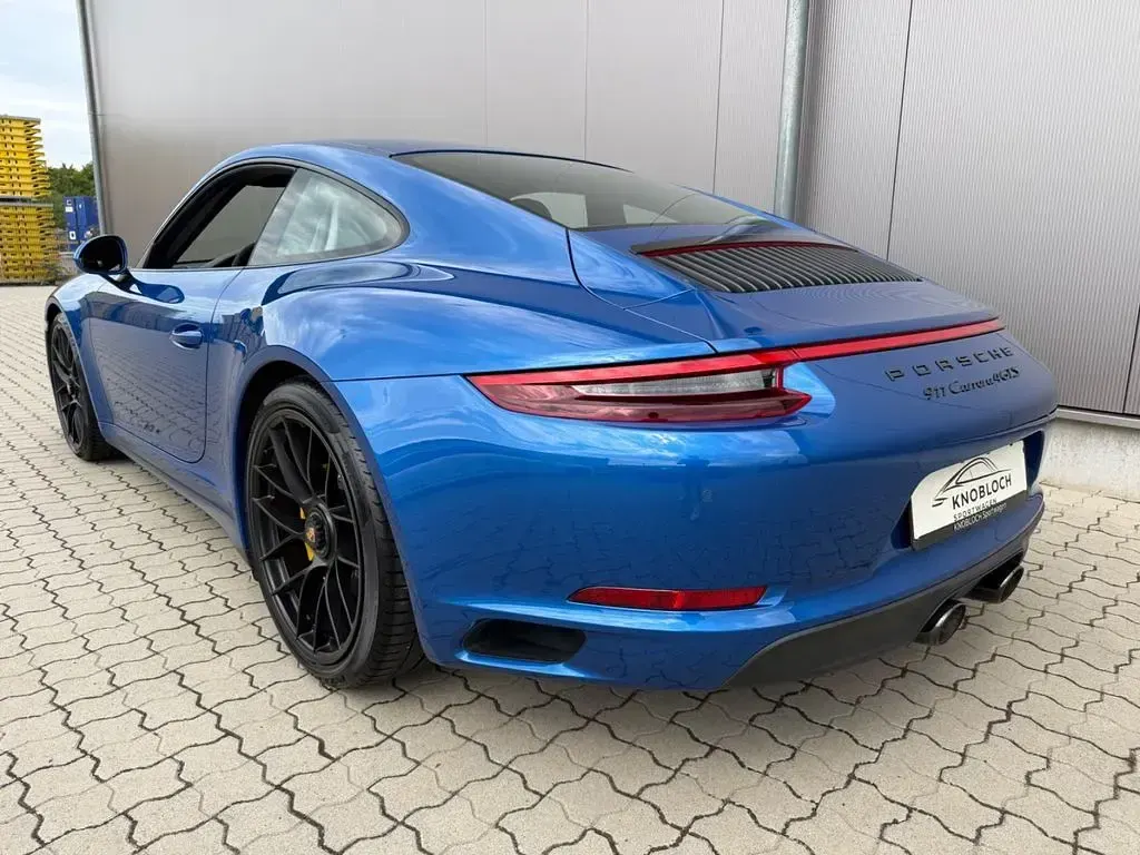 Gebraucht Porsche 911 Carrera 4 GTS 450 PS (330 kW) 2016 Blau Coupé
