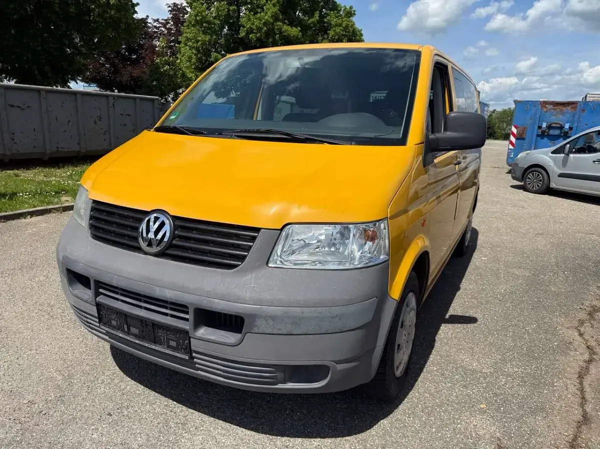 Gebraucht VW T5 102 PS (75 kW) 2007 Gelb Van