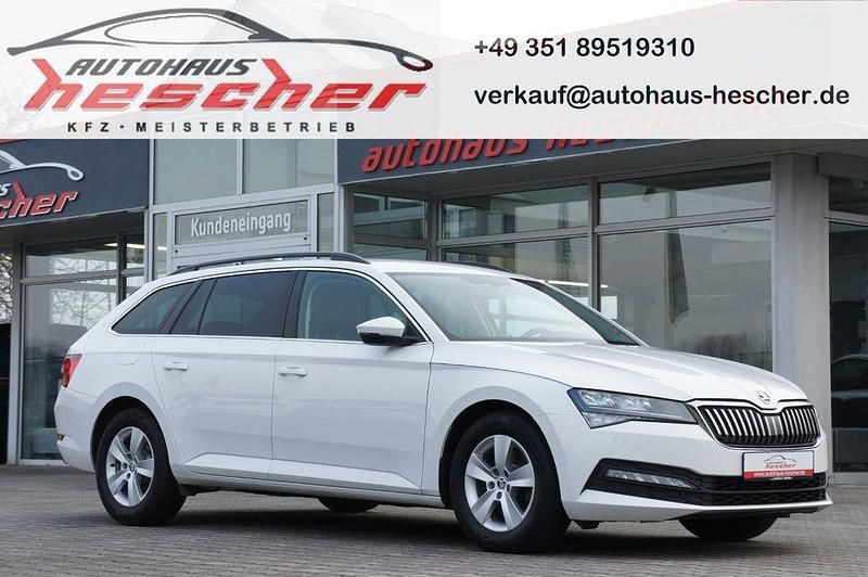 Gebraucht Skoda Superb Ambition 150 PS (110 kW) 2020 Weiß Kombi