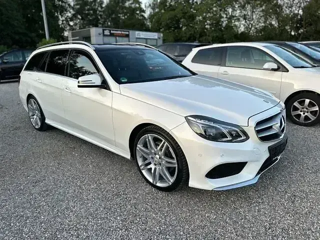 Gebraucht Mercedes E250 AMG 204 PS (150 kW) 2014 Weiß Kombi