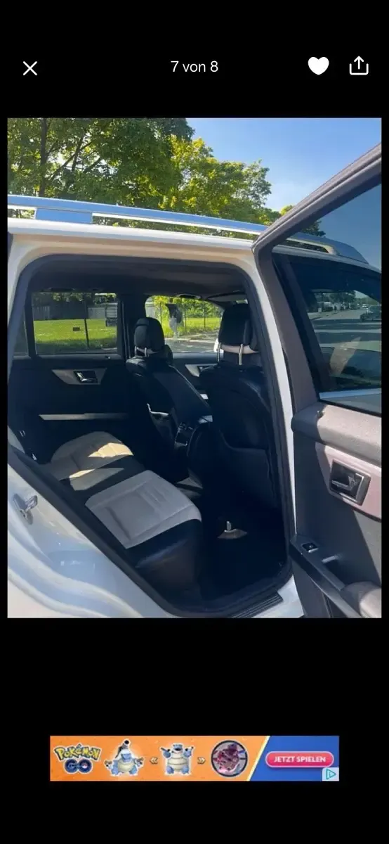 Gebraucht Mercedes GLK220 170 PS (125 kW) 2009 Weiß SUV