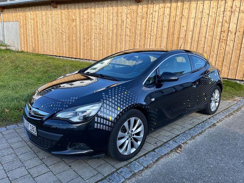 Schwarz Gebraucht 2012 Opel Astra GTC Coupé | 4.250 € (Guter Preis) - Bild 1/4