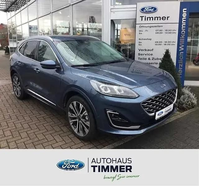 Blau (chroma blau metallic) Gebraucht 2024 Ford Kuga Vignale SUV | 30.940 € (Guter Preis) - Bild 1/4