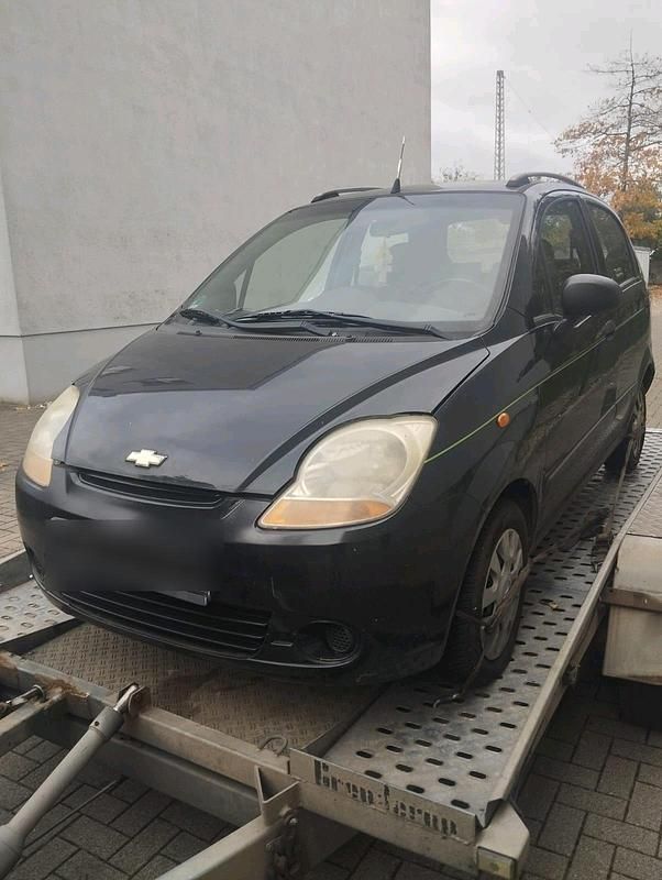 Schwarz Gebraucht 2007 Chevrolet Matiz Kleinwagen | 699 € (Guter Preis) - Bild 1/4
