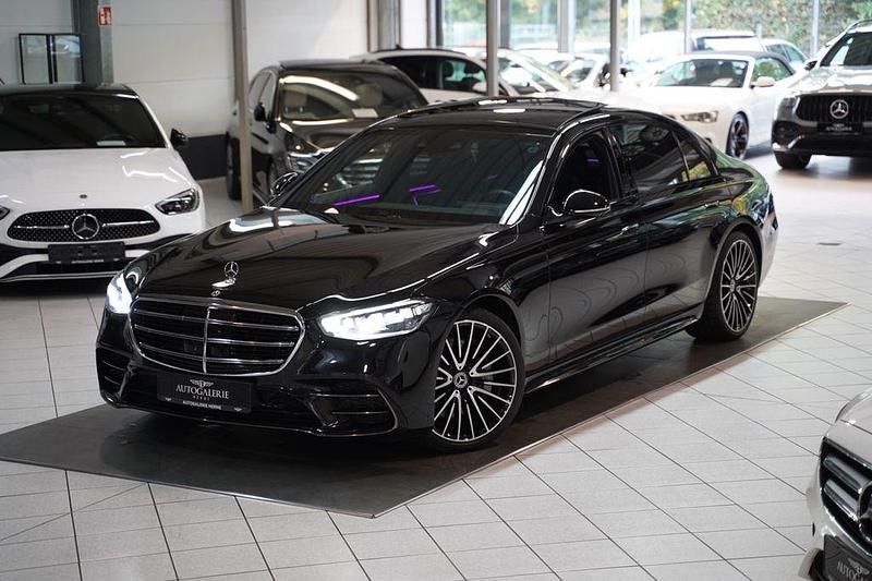 Schwarz Gebraucht 2023 Mercedes S580 AMG Limousine | 99.990 € (Superpreis) - Bild 1/4