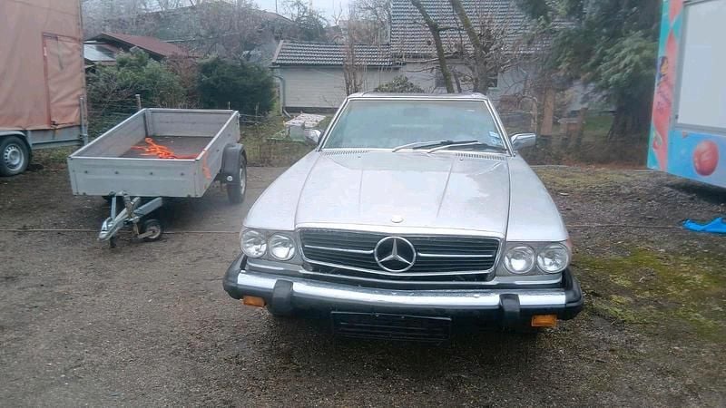Gebraucht Mercedes SL450 1981 Silber Cabrio