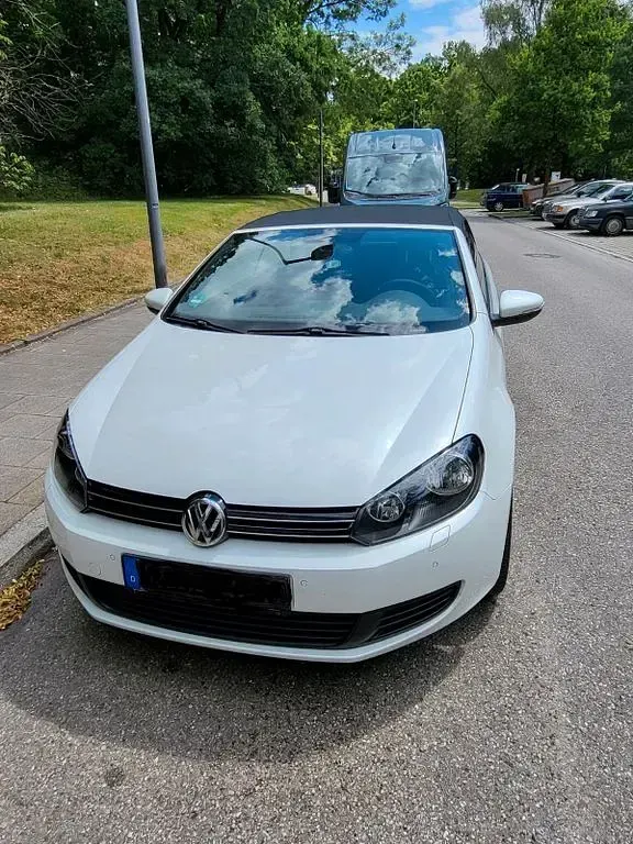 Gebraucht VW Golf Cabriolet 125 PS (91 kW) 2015 Weiß Cabrio