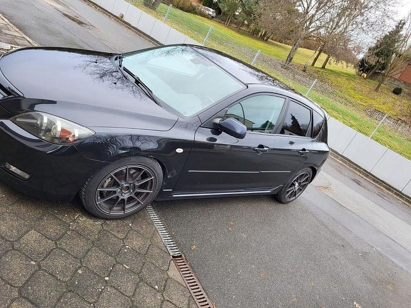 Gebraucht Mazda 3 150 PS (110 kW) 2008 Schwarz Limousine