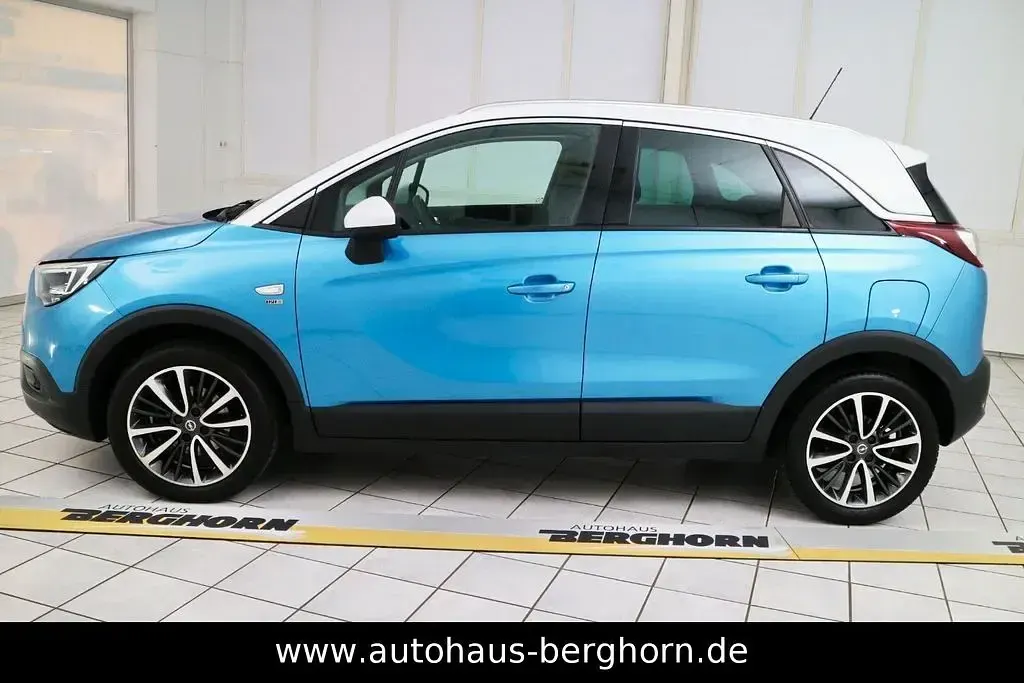 Gebraucht Opel Crossland X 120 PS (88 kW) 2019 Arktis blau (metallic) SUV