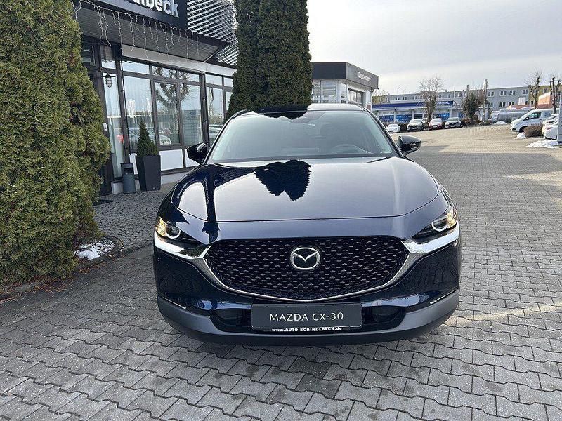 Gebraucht Mazda CX-30 122 PS (89 kW) 2024 Deep crystal blue (metallic) SUV