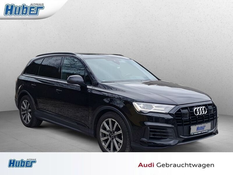 Orcaschwarz metallic Gebraucht 2021 Audi Q7 Ambiente SUV | 54.980 € (Fairer Preis) - Bild 1/4