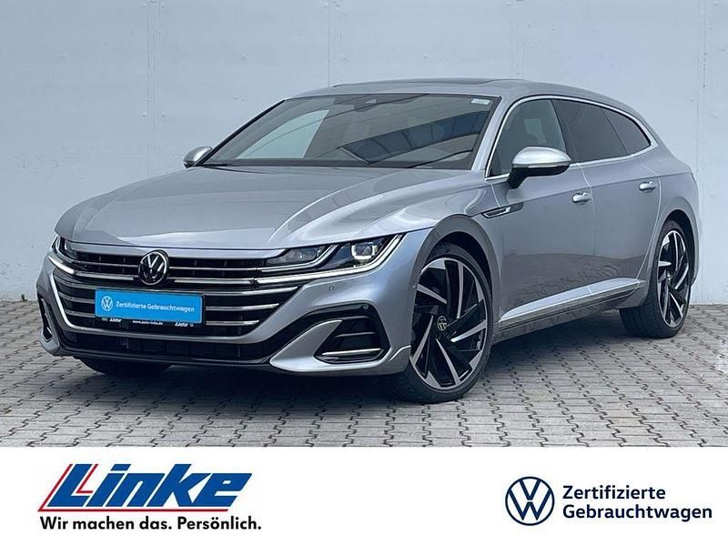 Silber Gebraucht 2023 VW Arteon R-line Kombi | 57.390 € - Bild 1/4