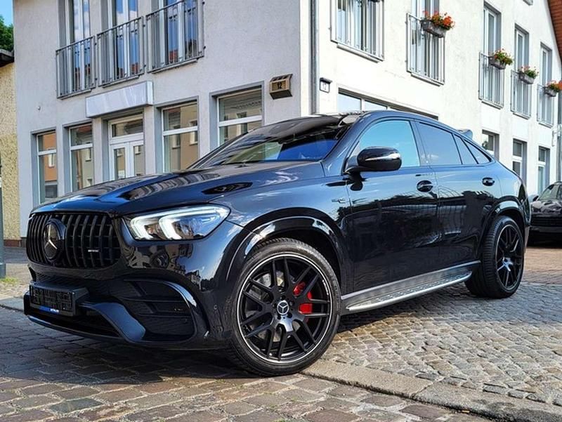 Obsidianschwarz metalliclack Gebraucht 2021 Mercedes GLE53 AMG AMG Coupé | 85.880 € (Fairer Preis) - Bild 1/4