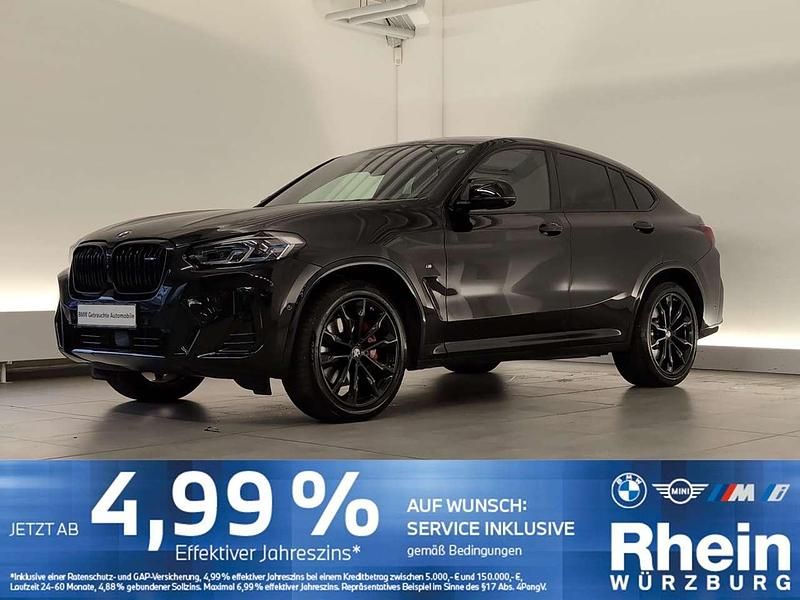 Saphirschwarz metallic Gebraucht 2022 BMW X4 M SUV | 54.980 € - Bild 1/4