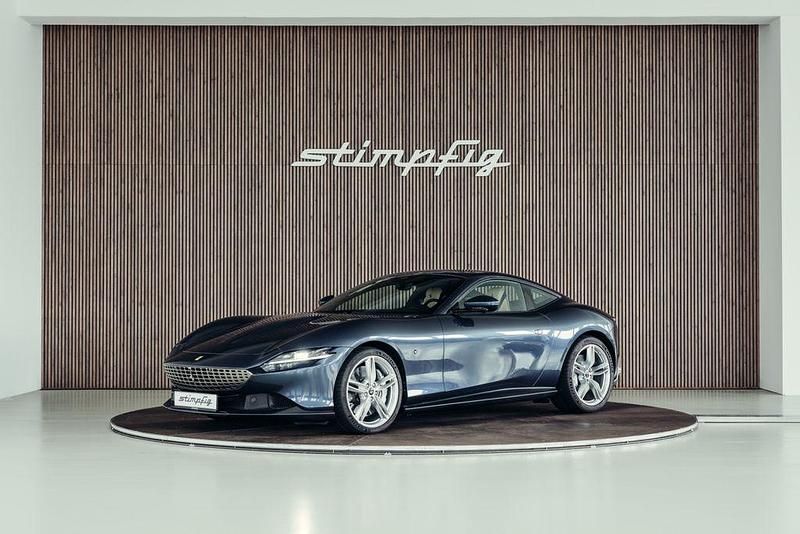 Blau Gebraucht 2021 Ferrari Roma Coupé | 199.000 € (Superpreis) - Bild 1/4