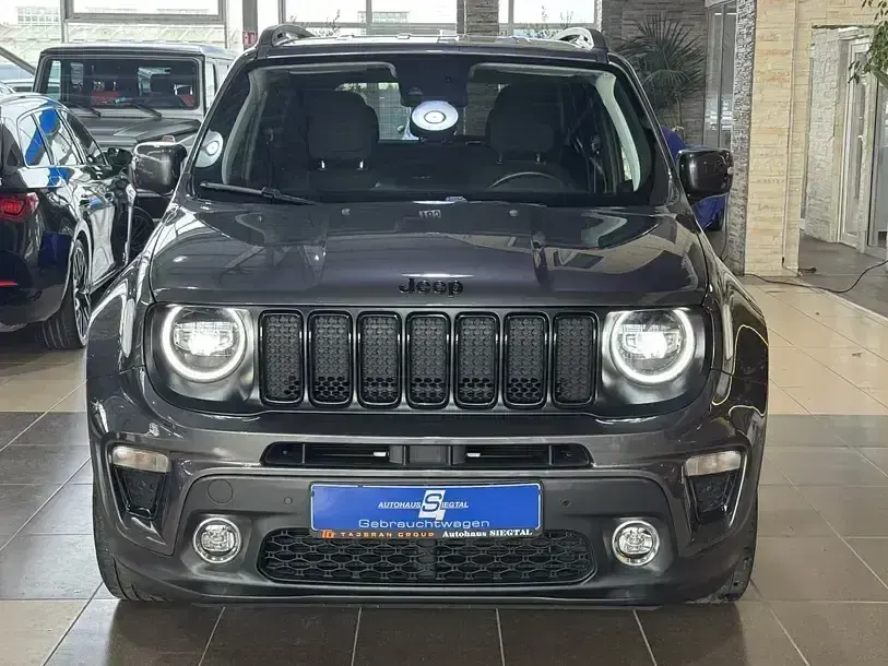 Gebraucht Jeep Renegade Limited 120 PS (88 kW) 2021 Grau granite crystal met. clear coat (metallic) SUV