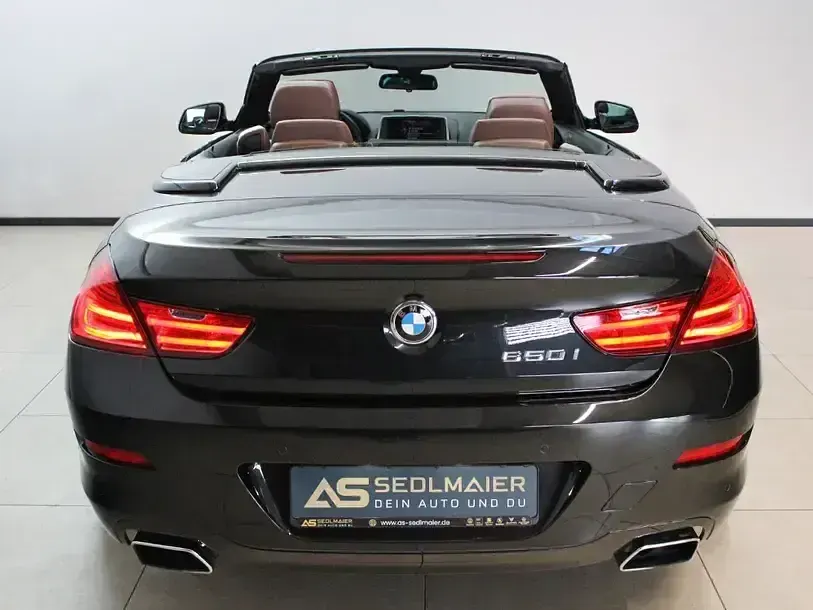 Gebraucht BMW 650 Cabriolet Sport Line 449 PS (330 kW) 2014 Schwarz Cabrio