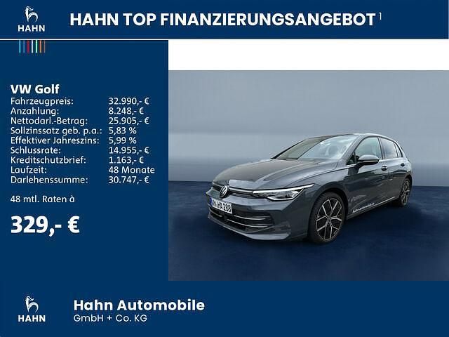 Gebraucht VW Golf VIII Style 150 PS (110 kW) 2024 Grau Limousine