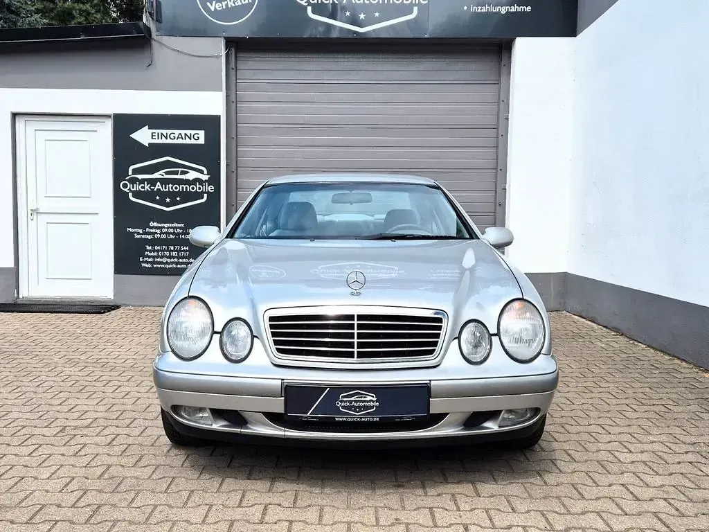 Gebraucht Mercedes CLK200 Elegance 136 PS (100 kW) 1998 Silber Coupé