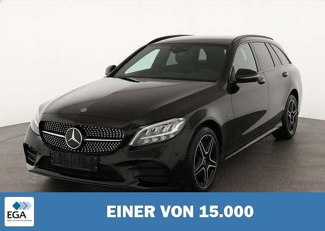 Schwarz Gebraucht 2021 Mercedes C300e AMG line | 34.060 € (Fairer Preis) - Bild 1/4