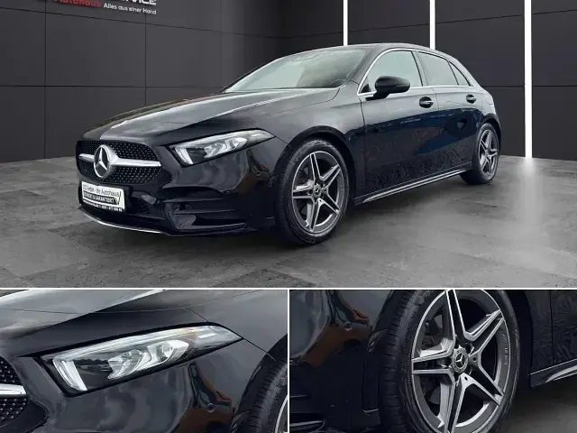 Gebraucht Mercedes A180 AMG line 136 PS (100 kW) 2020 Schwarz Limousine