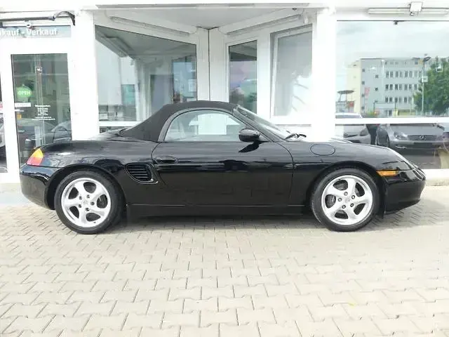 Gebraucht Porsche Boxster 220 PS (161 kW) 2000 Schwarz Cabrio