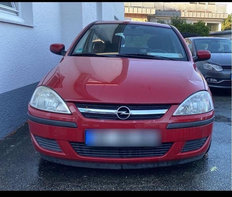 Rot Gebraucht 2004 Opel Corsa Limousine | 655 € (Guter Preis) - Bild 1/4