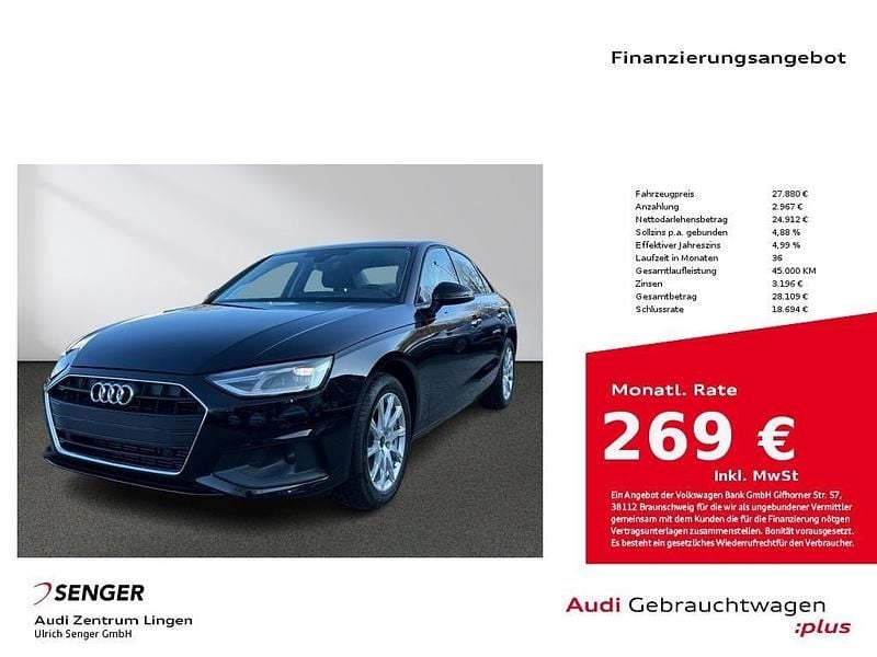 Gebraucht Audi A4 Business 204 PS (150 kW) 2023 Brillantschwarz Limousine