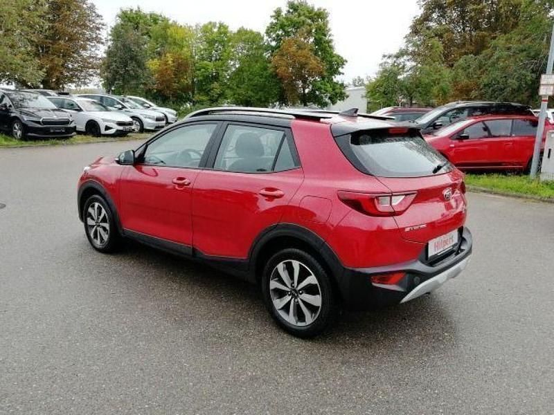 Gebraucht Kia Stonic Vision 120 PS (88 kW) 2020 (bbe) signalrot met./schwarz (metallic) SUV