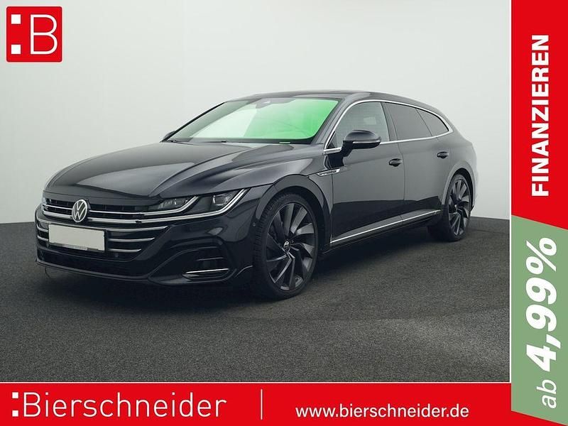 Schwarz Gebraucht 2021 VW Arteon R-line Kombi | 30.950 € (Fairer Preis) - Bild 1/3